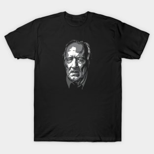 Werner Herzog greyscale T-Shirt